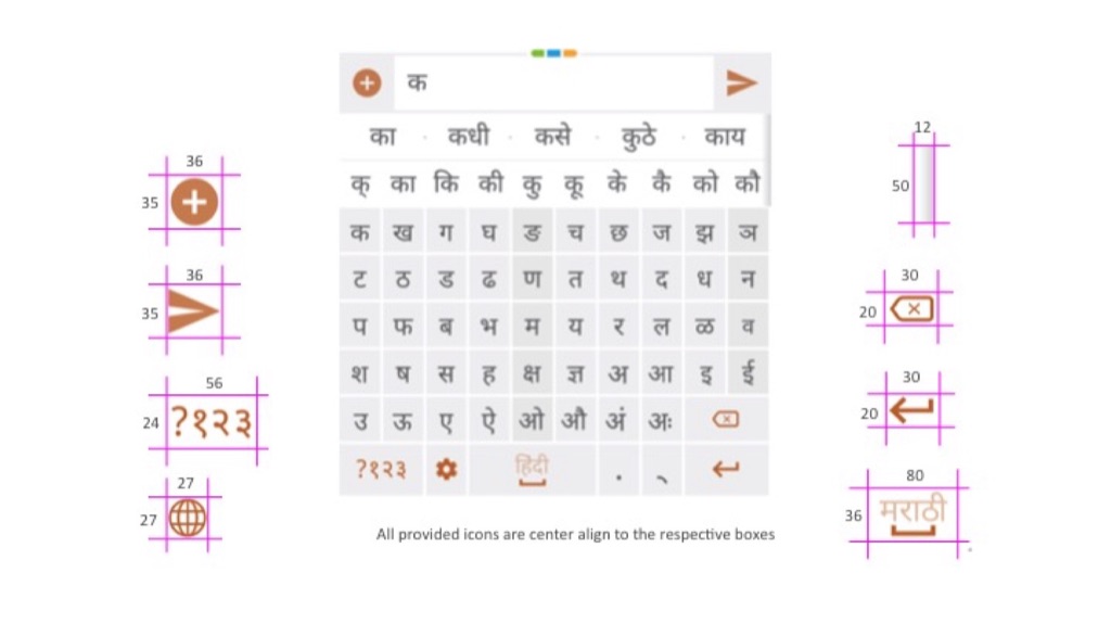 Icon boxes and alignment